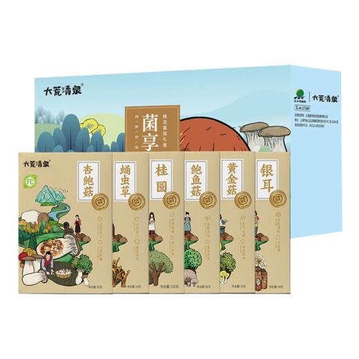 【北大荒】大荒清泉 菌享六方 菌菇礼盒 商品图0