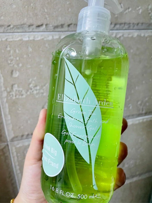 伊丽莎白雅顿深层清洁滋润补水留香500ml 绿茶香氛沐浴露 商品图2