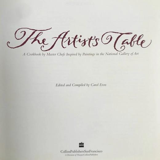 艺术家的餐桌 数十幅彩色插图 精装16开 商品图3