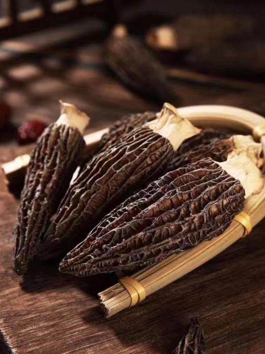 【高原采云南番外好物】2024年头茬剪柄羊肚菌干货云南特产营养菇150g 商品图1