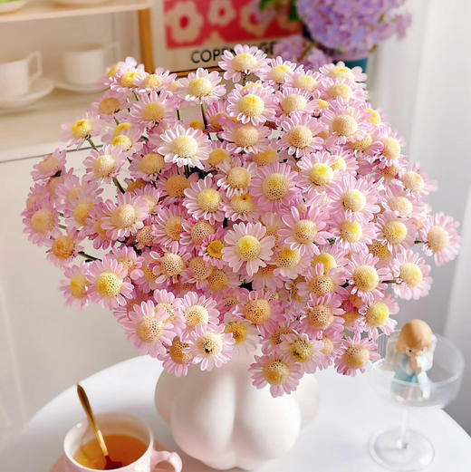 【AB级粉太阳小雏菊】5支/份 商品图0