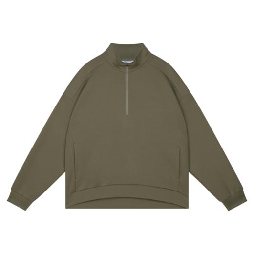 WassupHouse 半拉链空气层卫衣 商品图6