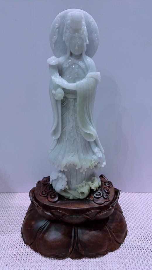 620347翡翠摆件【妈祖】 商品图4