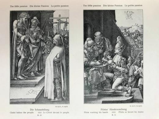 【德语】含藏书票！约19世纪后期 丢勒铜版与木版画集 473幅插图 漆布精装16开 商品图9