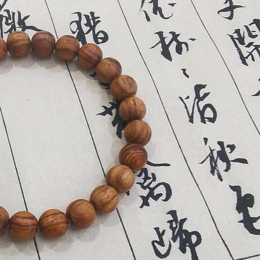 明代黄花梨老料制直径0.8小珠手串 商品图5