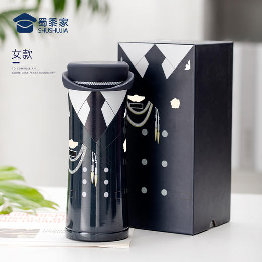 【礼服保温杯（可定制）】礼服款不锈钢保温杯男女大容量水杯创意喝水杯子 商品图7