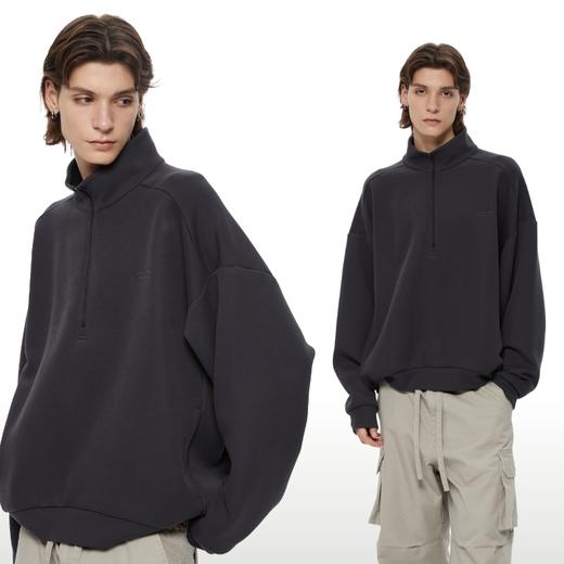 WassupHouse 半拉链空气层卫衣 商品图1