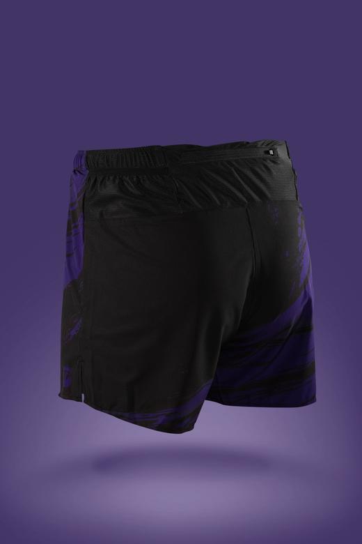 严素跑步运动短裤,仰天大笑出门去,训练款,带内衬,轻量,速干,透气,附袋 严素态度 商品图1