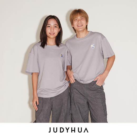 JUDYHUA J系列Oversize机器人刺绣T恤 商品图0