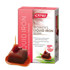 Catalo 家得路 女士液体铁软糖 30粒【有效期：2026年2月】