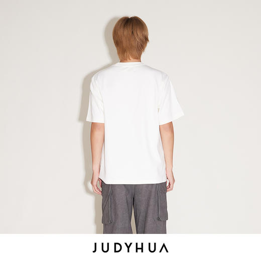 JUDYHUA J系列机器人刺绣T恤Oversize 商品图3