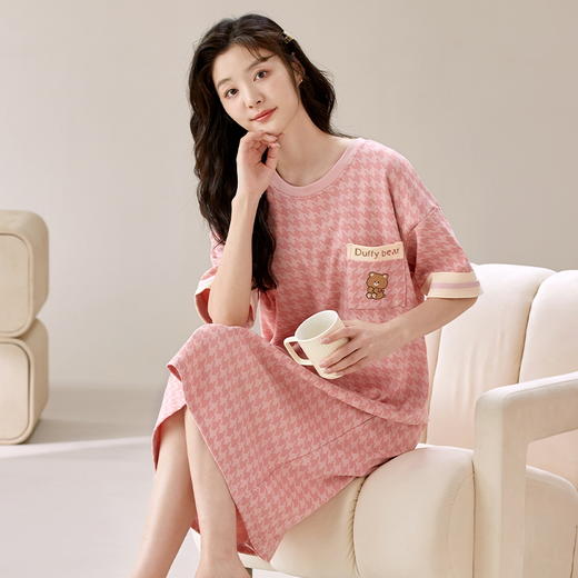 （设满减）季末清仓 69元2套，加购立减，单拍不发｜自带bra软绵印花睡裙 亲肤软糯 多款式选择 短袖款睡裙家居服 商品图10