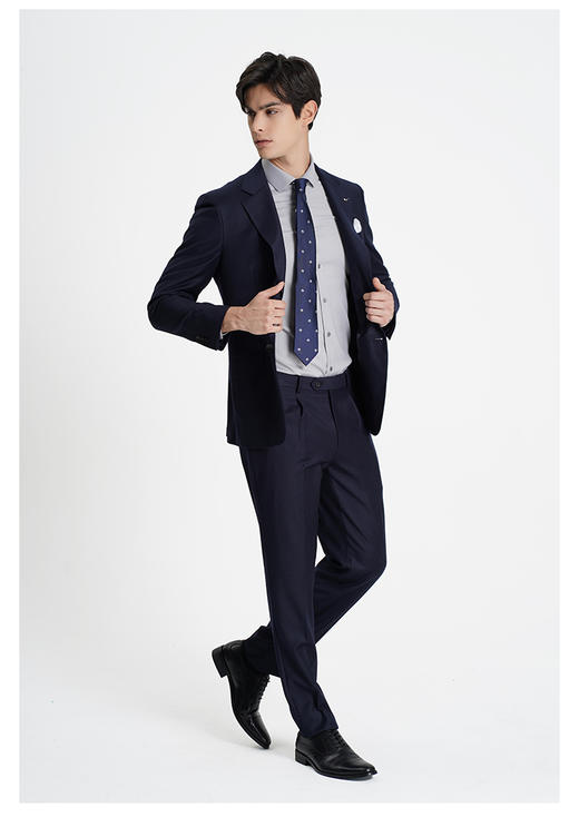 callisto藏青色绵羊毛西服 商品图4