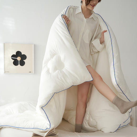 自然醒云绒棉潮流舒睡被超柔软糯云感春春秋被子被芯加厚保暖单人学生四季通用TD 商品图10