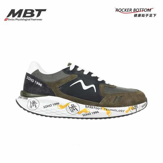 MBT足健康男厚底休闲通勤鞋 足弓支撑 缓震 耐磨 牛皮 SOHO1996 商品图10