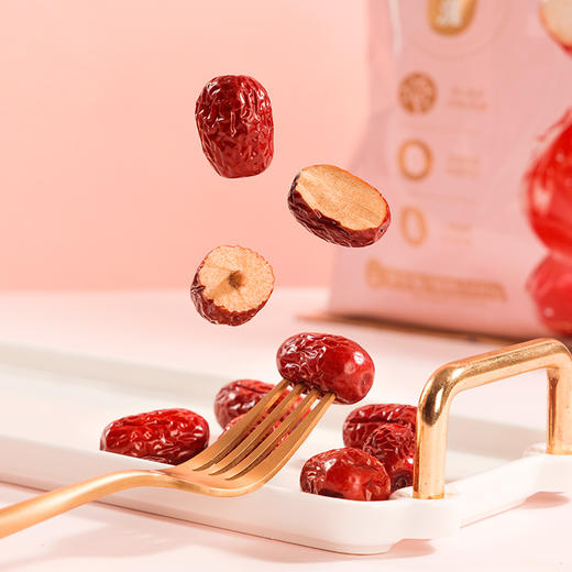 好想你-免洗红枣238g枣子新疆灰枣特产煮粥煲汤即食锁鲜二级 商品图3