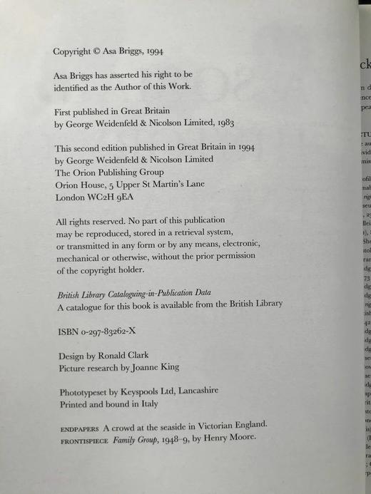 阿萨·布里格斯《英国社会史》 约百余幅插图 精装16开 商品图4