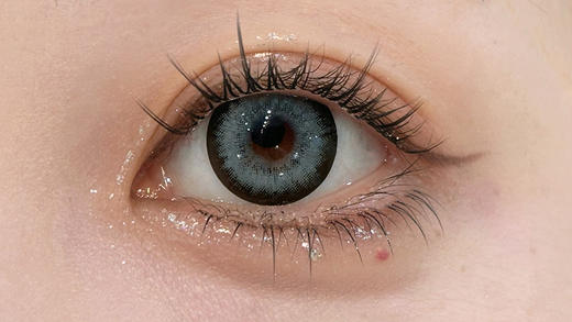 KiraFairy 黑羚羊灰 半年抛 两片 14.5mm 参考着色 13.9mm 基弧 8.6 含水 38% 韩国进口 商品图3