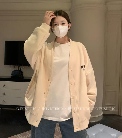 【美拉德外套】春秋穿搭棒球服 今年流行早秋加绒气质高级感开衫  商品图0