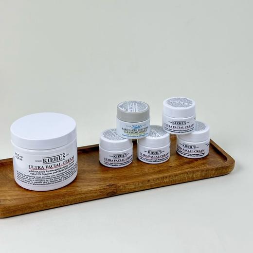 【品牌授权】科颜氏高保湿霜臻选礼盒（一赠五） 125ml+面霜14ml*4+白泥面膜14ml 滋润保湿  滋养修护 商品图3