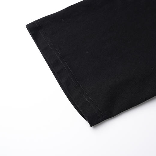 ROMI STUDIO“松弛夏日”26s270G砂洗磨毛五分落肩廓形T恤 431T8091 商品图6