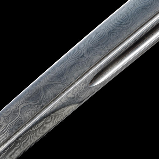 龙纹清刀 龙泉沈广隆剑铺 手工传统宝刀 收藏工艺刀 未开刃 商品图5