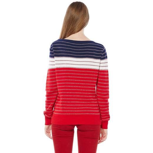 【尾货清仓不退换】波顿秋冬季女士圆领套头毛衫全棉针织毛衣亲肤休闲宽松内搭打底衫LU079517 商品图2