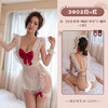 霏慕 蝴蝶结俏女仆裸背围裙装情趣内衣性感纯欲露臀套装3902 商品缩略图5