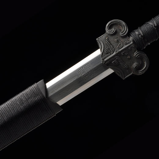 铁装汉剑牛头纹 八面汉剑 汉剑 大汉剑沈广隆剑铺龙泉汉剑宝剑 传统剑 sgl-6006 未开刃 商品图4