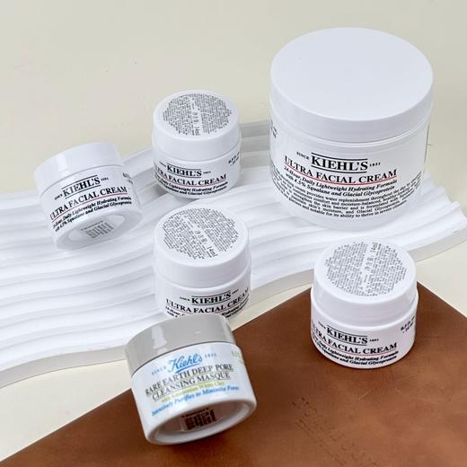 【品牌授权】科颜氏高保湿霜臻选礼盒（一赠五） 125ml+面霜14ml*4+白泥面膜14ml 滋润保湿  滋养修护 商品图0