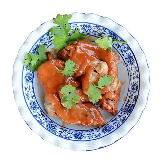 丁义兴红烧猪爪380g 猪脚猪手酱猪蹄卤猪爪 休闲熟食真空即食送礼 商品图1