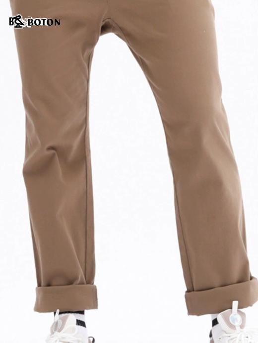 波顿春秋季高端中休闲裤男士裤子百搭宽松直筒裤子ME223319 商品图2