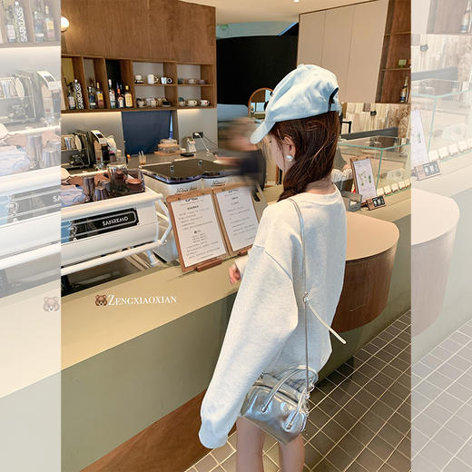 <曾小咸推荐>2.20现货秒杀 ！微信超特价！可爱小熊印花卫衣 日常149.99 立减70 秒杀79.99！！ 商品图4