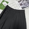 418感恩价→8281 秋款翻裤脚显瘦休闲裤（微微脏）-喜出 商品缩略图2