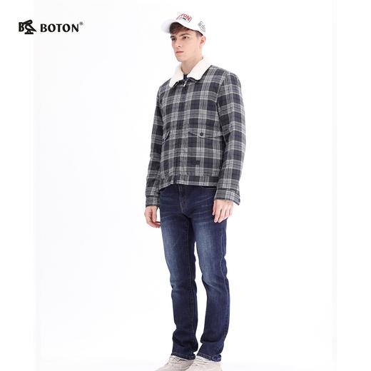 波顿男士时尚低腰弯袋牛仔长裤ME676319 商品图3