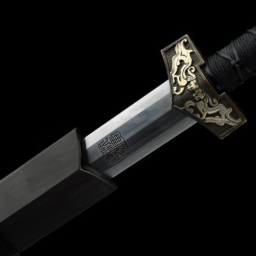 壁虎八面汉剑 龙泉沈广隆宝剑龙泉汉剑龙泉汉剑宝剑传统收藏剑 sgl-6003 未开刃 商品图5