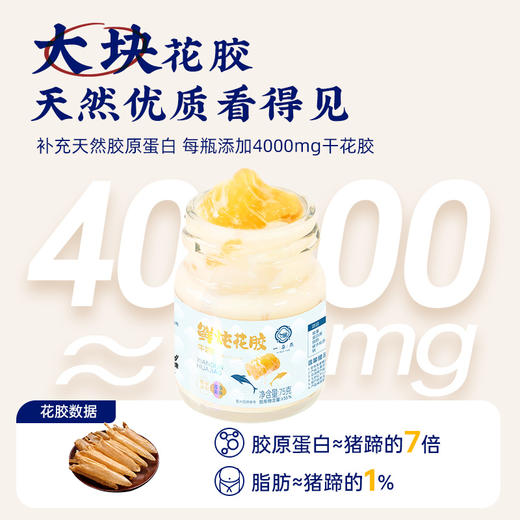 【鲜炖牛乳花胶 中秋/教师节礼品】一朵燕鲜炖花胶（牛奶味） 商品图2