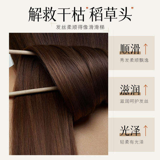 【散发专属女神香，定格秀发“高光时刻”~】柔顺蛋白霜 LPP沙龙修复干枯毛躁 柔顺光泽焗油发膜护发素 SPA级护发&柔顺飘逸-QQ 商品图2