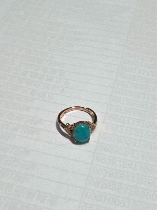 600元/枚天河石戒指 商品图0