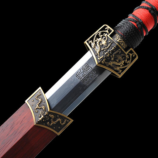 八面双龙汉剑 沈广隆剑铺龙泉沈广隆宝剑镇宅宝剑龙泉沈广隆剑传统剑　未开刃 商品图4