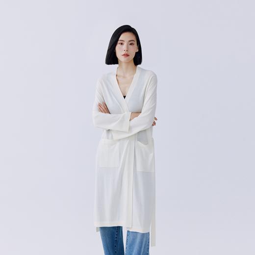 东黎 • 精纺羊绒女士柔软舒适睡袍  4706 商品图0