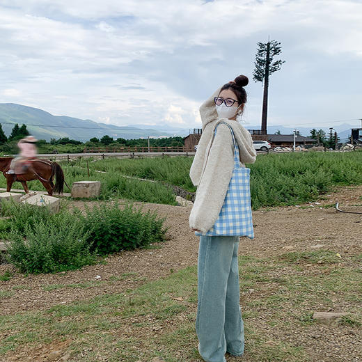 <曾小咸推荐>现货秒杀 ！微信超特价！2色连帽毛织外套 日常199.99 立减100 秒杀99.99！！ 商品图4