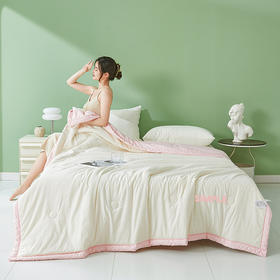 泡泡纱空调被大豆夏凉被a类可水洗儿童单双人薄被子