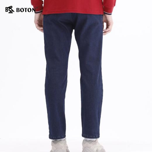 波顿高端男士牛仔裤直筒宽松保暖秋冬季裤子ME208519 商品图2