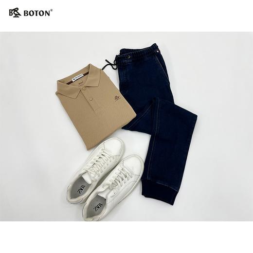 【第2件半价！尾货清仓不退换】波顿男士斜袋牛仔裤(慢跑裤）ME185518 商品图3