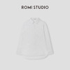 ROMI STUDIO “韵律*” 235G平纹带竹节棉重酵洗水衬衣 431C9177 商品缩略图4