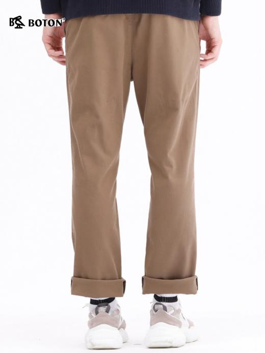 波顿春秋季高端中休闲裤男士裤子百搭宽松直筒裤子ME223319 商品图1