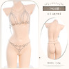 霏慕深U露沟长袖开裆免脱透视连身丝袜情趣内衣性感裸臀7501 商品缩略图7