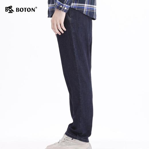 波顿牛仔裤男秋冬百搭显瘦宽松牛仔长裤ME210319 商品图4