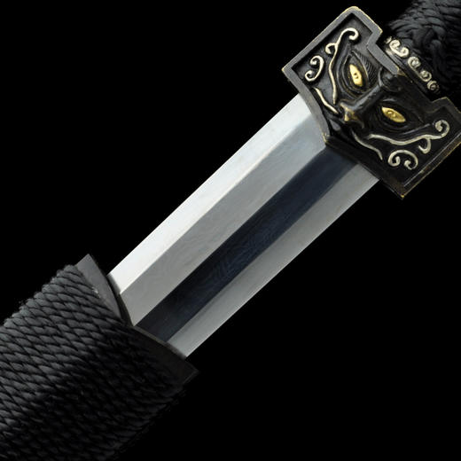 脸谱汉剑八面刃 沈广隆剑铺 龙泉沈广隆宝剑传统剑礼品剑收藏剑 sgl-6018 未开刃 商品图5